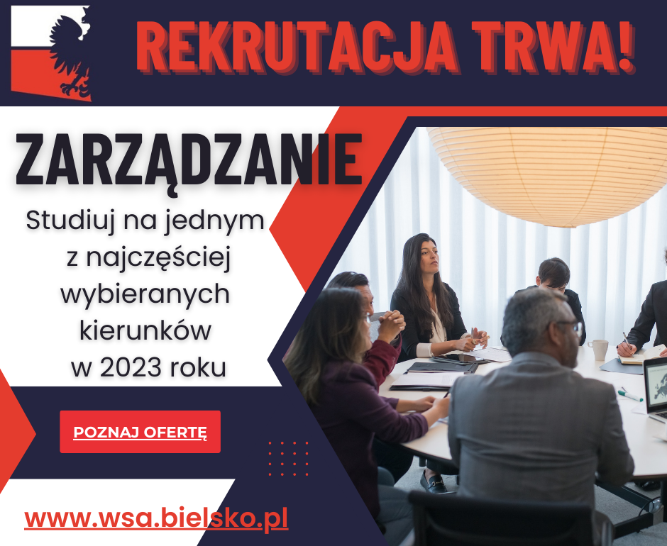 Вивчай менеджмент в Університеті року 2022 у Сілезькому воєводстві!